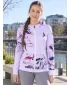 Frauen -Sweatshirt bei Reißverschlussprämie ALTISPORT VOJ/ALW064MI02 LILA