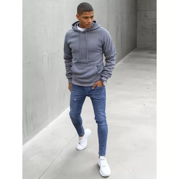  Herren -Sweatshirt DSTREET BX5479 DUNKELGRAU 