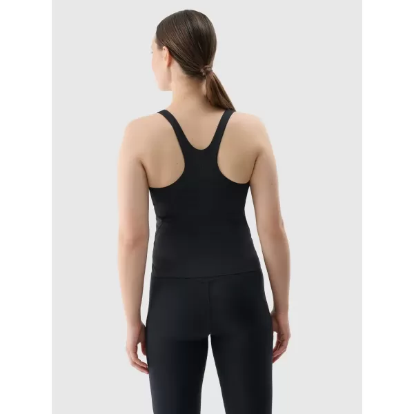  Tanktop 4F WSS25TFSLF428 TIEF SCHWARZ 
