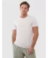 Herren -funktionales Hemd 4F WSS25TFTSM1215 CREME