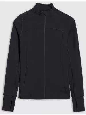 Funktionelles Sweatshirt 4F WSS25TFSWF466 TIEF SCHWARZ