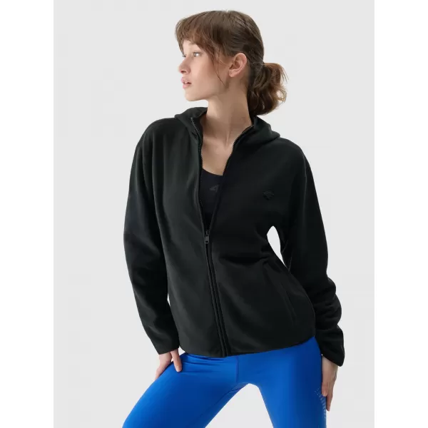  Damens Sweatshirt 4F WMM00TFLEF315 TIEF SCHWARZ 