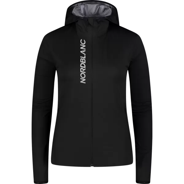  Leichte Softshelljacke für Frauen NORDBLANC PURESNOW NBWSL8103 SCHWARZ 
