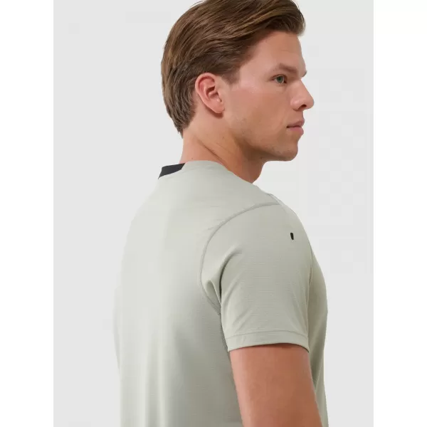  Herren -funktionales Hemd 4F WSS25TFTSM1215 OLIVE 
