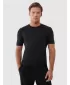 Herren -funktionales Hemd 4F WSS25TFTSM1218 TIEF SCHWARZ