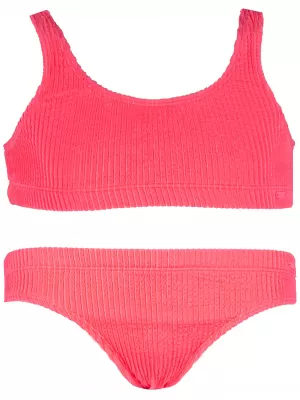 Badeanzug 4F JWSS25UBKSF047 PALE CORAL NEON
