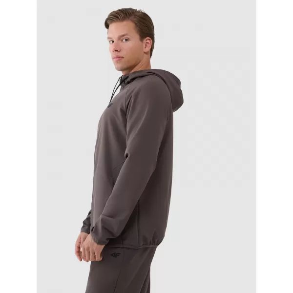  Männer funktionales Sweatshirt 4F WSS25TFSWM458 BRAUN 