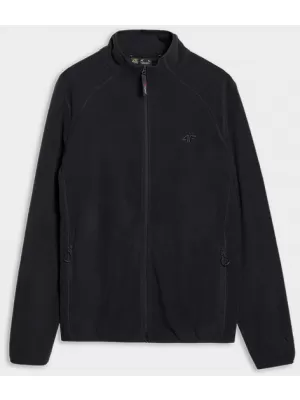 Fleece Sweatshirt 4F WSS25TFLEM304 TIEF SCHWARZ