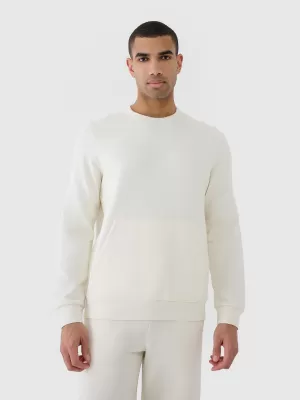 Herren Sweatshirt 4F RSS25TSWSM2149 CREME