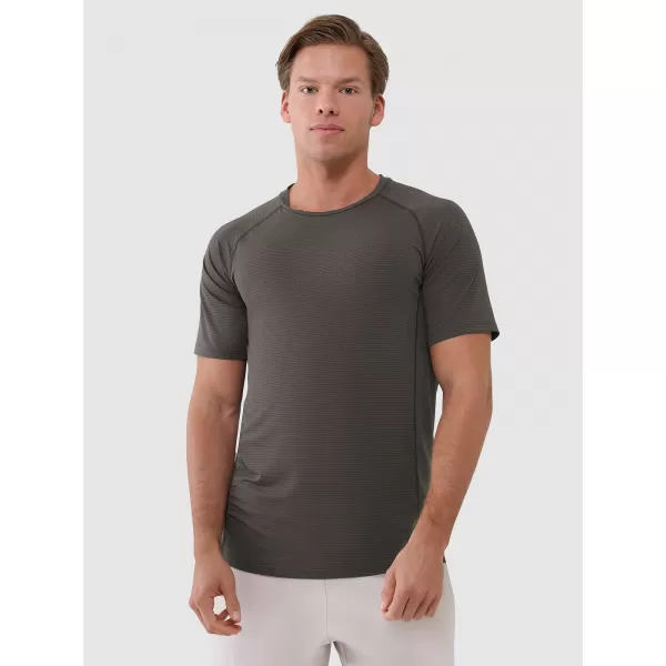  Herren -funktionales Hemd 4F WSS25TFTSM1217 BRAUN 