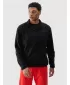 Fleece Sweatshirt 4F WMM00TFLEM316 TIEF SCHWARZ