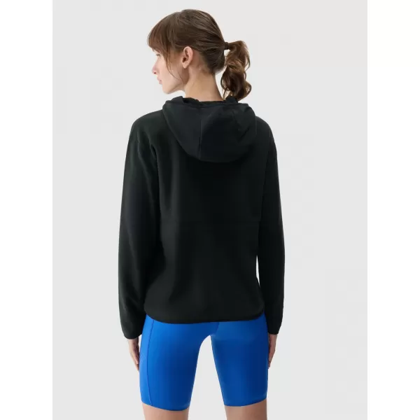  Damens Sweatshirt 4F WMM00TFLEF315 TIEF SCHWARZ 