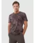 Herren -funktionales Hemd 4F WSS25TFTSM1216 BROWN ALOVER