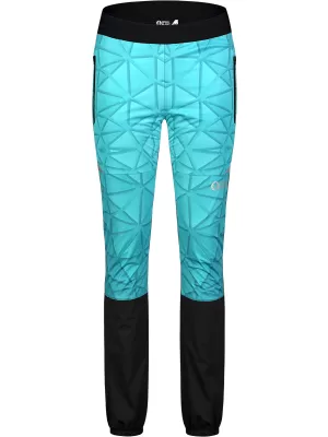 Leicht wasserdichte Softshellhosen für Frauen in Frauen NORDBLANC FINDING NBWPL8104 TÜRKIS