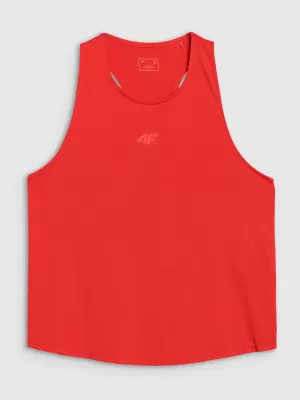 Weibliches funktionelles Tank -Top 4F WSS25TFSLF412 ROT