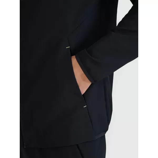  Männer funktionales Sweatshirt 4F WSS25TFSWM458 TIEF SCHWARZ 