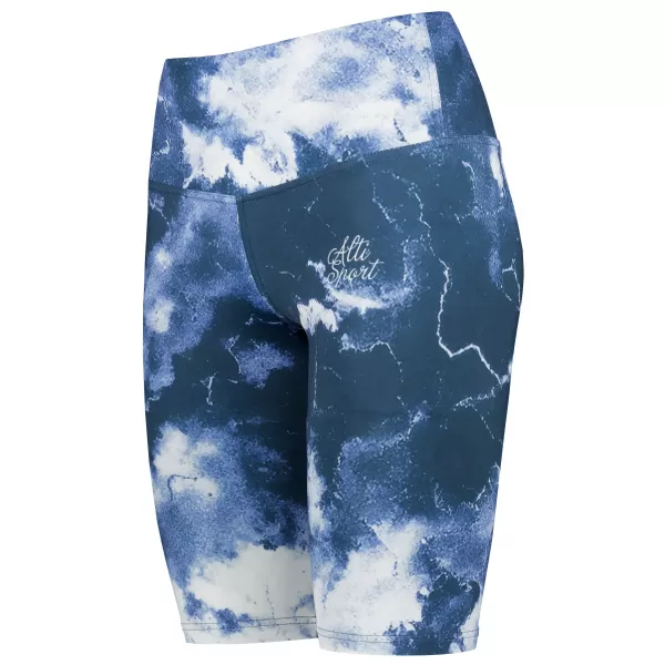  Frauen -Leggings über den Knien Premium ALTISPORT VOJ/ALW066LEG02 DUNKELBLAU 