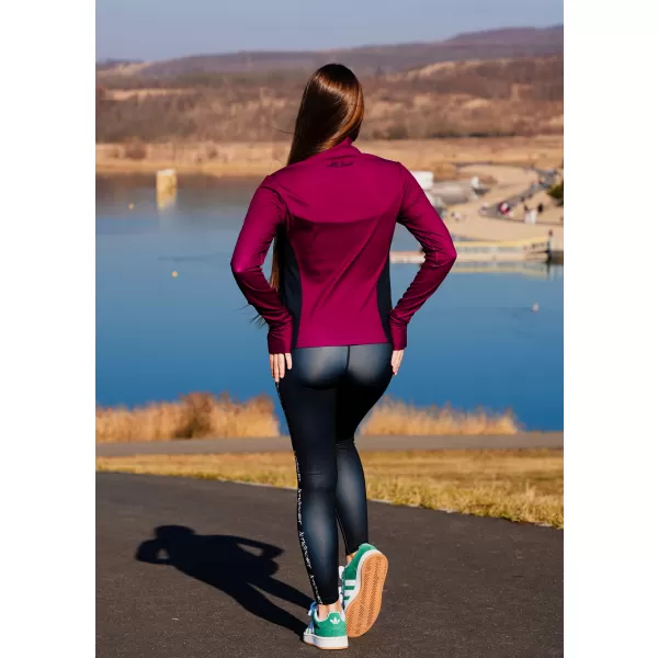  Frauen Sport Sweatshirt Premium Plus ALTISPORT VOJ/ALW078MI04 WEINRÖTET 