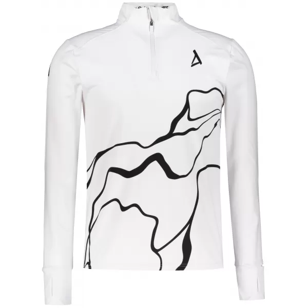  Herren Sport Sweatshirt Premium Plus ALTISPORT VOJ/ALM073MI04 WEIß 