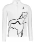 Herren Sport Sweatshirt Premium Plus ALTISPORT VOJ/ALM073MI04 WEIß