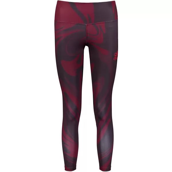  Lange Leggings für Frauen Premium ALTISPORT VOJ/ALW072LEG01 WEINRÖTET 