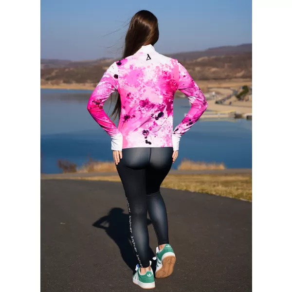  Frauen Sport Sweatshirt Premium Plus ALTISPORT VOJ/ALW055MI04 ROSA 
