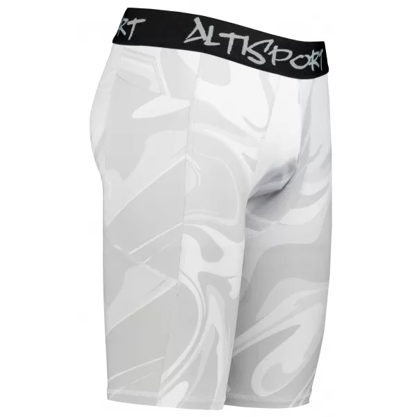  Männersport -Leggings über den Knien der Prämie ALTISPORT VOJ/ALM072LEG02 GRAU 