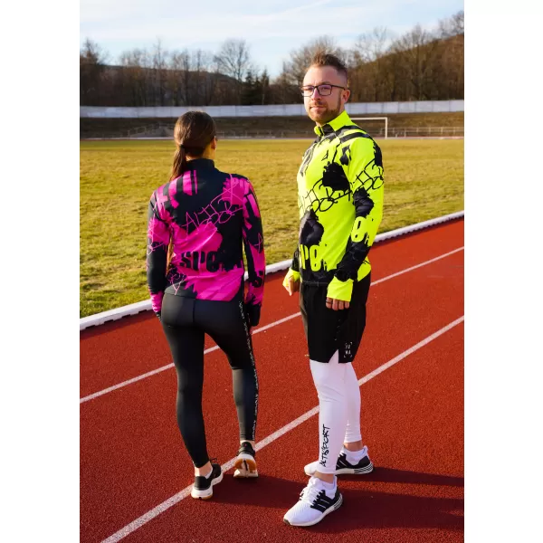  Frauen Sport Sweatshirt Premium Plus ALTISPORT VOJ/ALW076MI04 HEIßROSA 