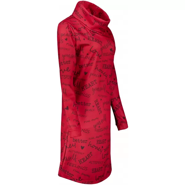  Damen erweitertes Premium -Sweatshirt ALTISPORT VOJ/ALW067MI06 ROT 