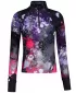 Frauen Sport Sweatshirt Premium Plus ALTISPORT VOJ/ALW055MI04 SCHWARZ -PINK