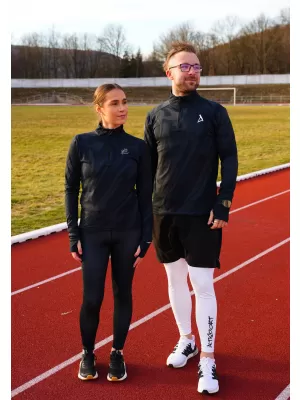 Frauen Sport Sweatshirt Premium Plus ALTISPORT VOJ/ALW072MI04 SCHWARZ