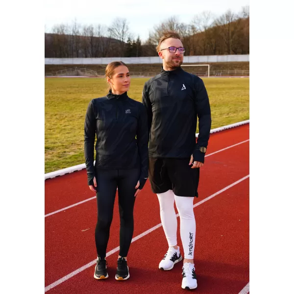  Frauen Sport Sweatshirt Premium Plus ALTISPORT VOJ/ALW072MI04 SCHWARZ 