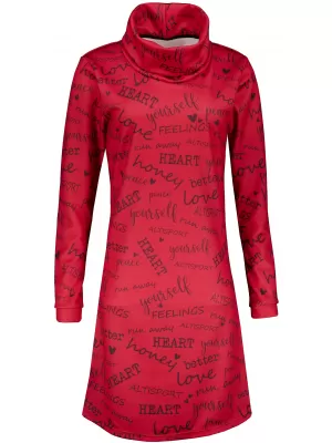Damen erweitertes Premium -Sweatshirt ALTISPORT VOJ/ALW067MI06 ROT