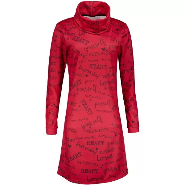 Damen erweitertes Premium -Sweatshirt ALTISPORT VOJ/ALW067MI06 ROT 