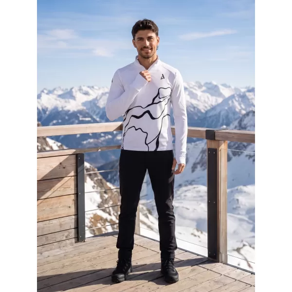  Herren Sport Sweatshirt Premium Plus ALTISPORT VOJ/ALM073MI04 WEIß 