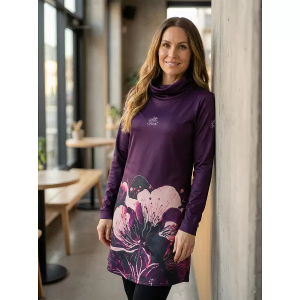  Damen erweitertes Premium -Sweatshirt ALTISPORT VOJ/ALW090MI06 BURGUND 