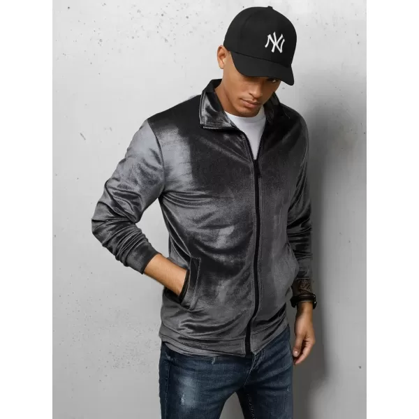  Herren -Sweatshirt DSTREET BX5535 DUNKELGRAU 