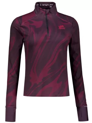 Frauen Sport Sweatshirt Premium Plus ALTISPORT VOJ/ALW072MI04 WEINRÖTET