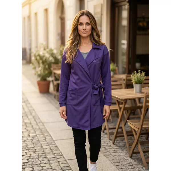  Frauen -Sweatshirt -Premium -Tasche für Frauen ALTISPORT VOJ/ALW000MI05 LILA 