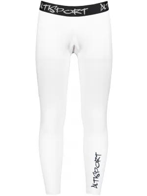 Herrensport -Leggings langer Prämie ALTISPORT VOJ/ALM000LEG01 WEIß