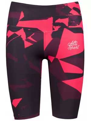 Frauen -Leggings über den Knien Premium ALTISPORT VOJ/ALW080LEG02 WEINRÖTET