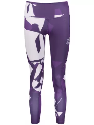 Lange Leggings für Frauen Premium ALTISPORT VOJ/ALW080LEG01 DUNKELVIOLETT