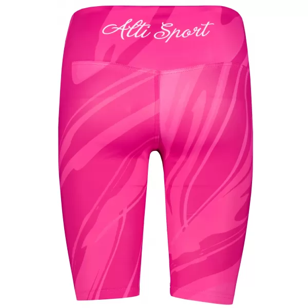  Frauen -Leggings über den Knien Premium ALTISPORT VOJ/ALW072LEG02 HEIßROSA 