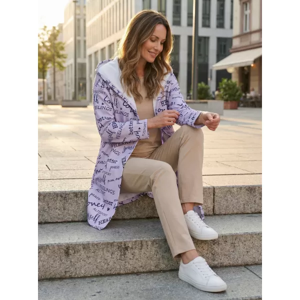  Damen -Strickjacke Premium ALTISPORT VOJ/ALW067MI07 VIOLETT 