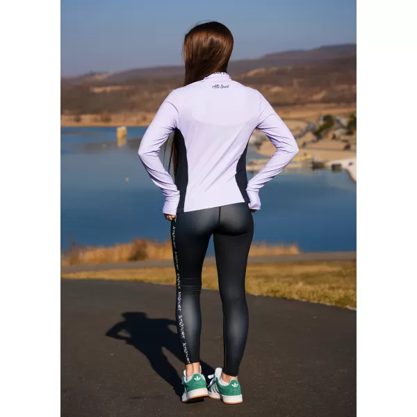  Frauen Sport Sweatshirt Premium Plus ALTISPORT VOJ/ALW078MI04 LILA 