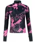 Frauen Sport Sweatshirt Premium Plus ALTISPORT VOJ/ALW076MI04 SCHWARZ/FLUO PINK