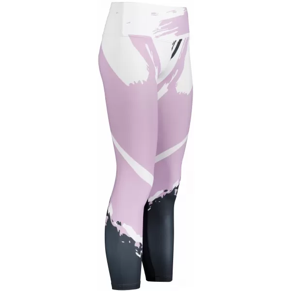  Lange Leggings für Frauen Premium ALTISPORT VOJ/ALW081LEG01 ROSA SCHWARZ 
