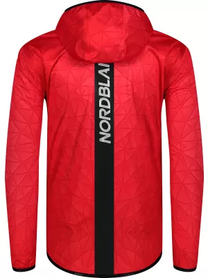 Herren leichte Softshelljacke NORDBLANC SHAPES NBWSM8100 ROT