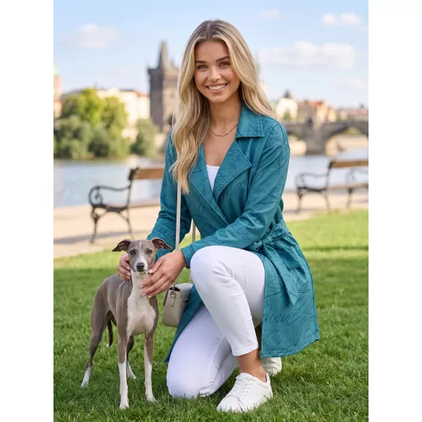  Frauen -Sweatshirt -Premium -Tasche für Frauen ALTISPORT VOJ/ALW084MI05 GRÜN 