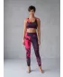 Lange Leggings für Frauen Premium ALTISPORT VOJ/ALW080LEG01 WEINRÖTET